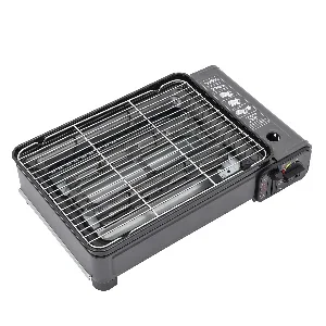BYMAOCAR Butane Grill with Grill Net Stove Portable Camping Grill Gas Stove for Camping Traveling Trekking BYMAOCAR Butane Grill with Grill Net Stove Portable Camping Grill Gas Stove for Camping Traveling Trekking