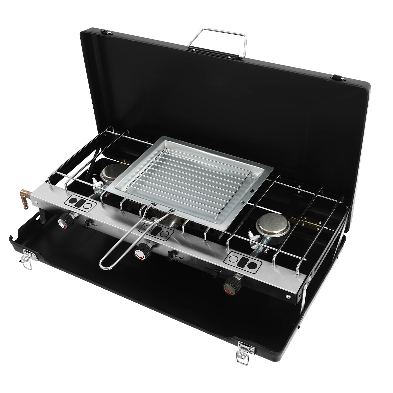 4.5kw (328.5g/H) Gas Camping Stove, A Portable Cooking Stove Suitable For Camping, Barbecuing, Gathering, Picnicking 4.5kw (328.5g/H) Gas Camping Stove, A Portable Cooking Stove Suitable For Camping, Barbecuing, Gathering, Picnicking