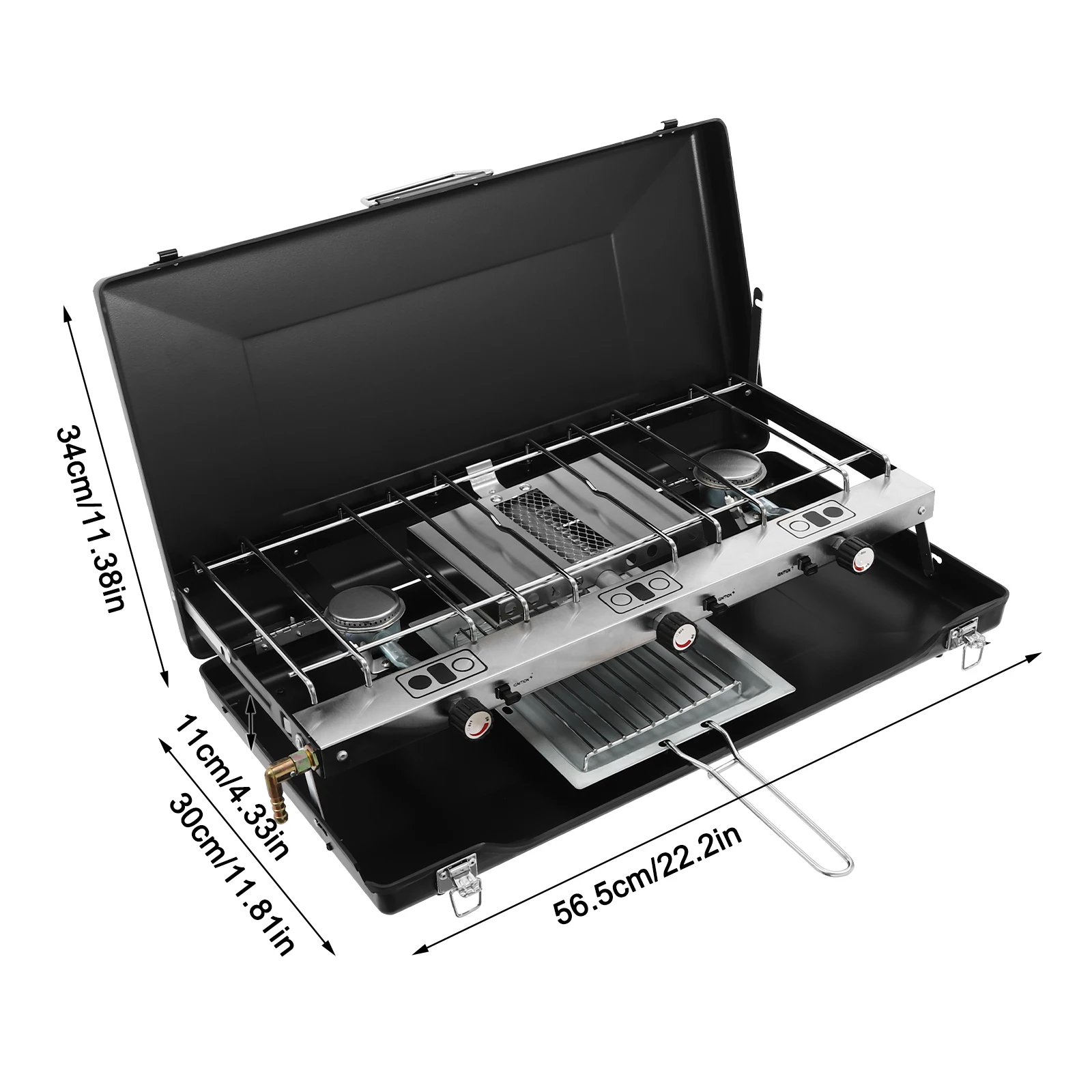 4.5kw (328.5g/H) Gas Camping Stove, A Portable Cooking Stove Suitable For Camping, Barbecuing, Gathering, Picnicking 4.5kw (328.5g/H) Gas Camping Stove, A Portable Cooking Stove Suitable For Camping, Barbecuing, Gathering, Picnicking