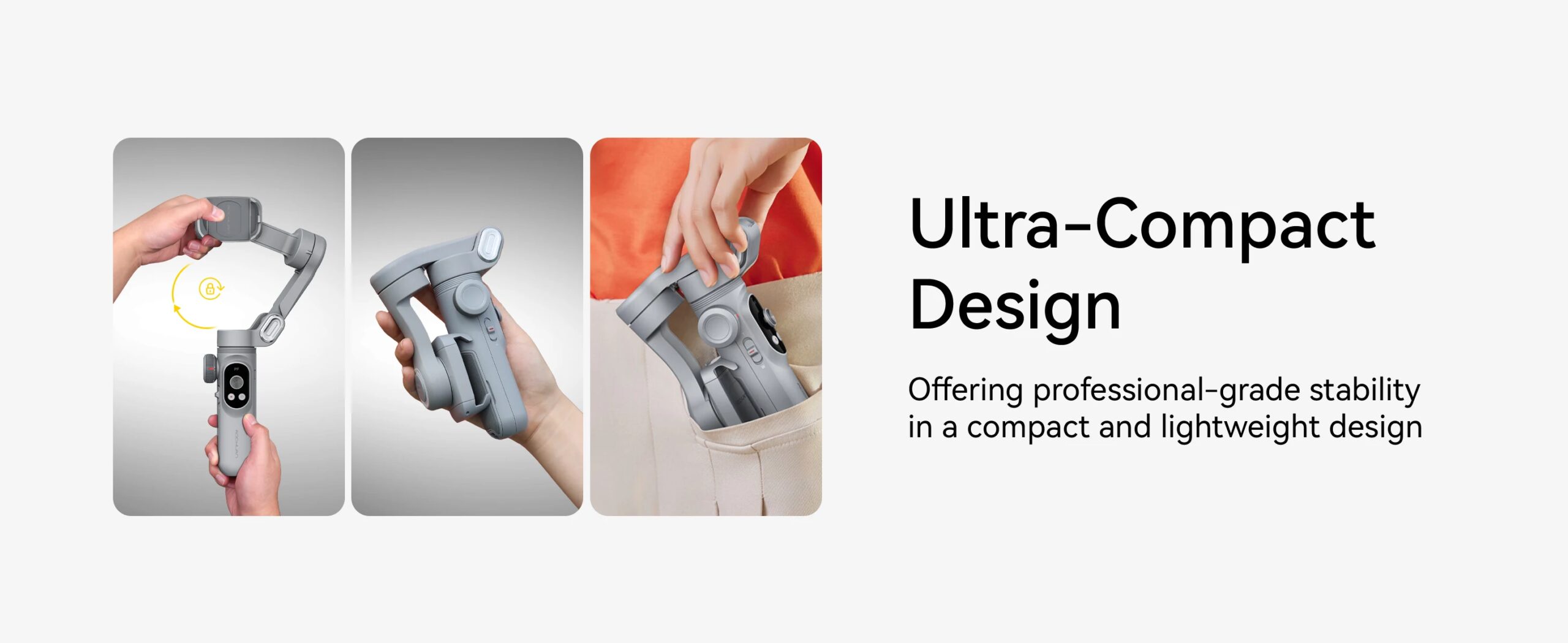 AOCHUAN Smart XPro Ai Grey Gimbal Stabilizer For iphone And Android 3-Axis Intelligent Gimbal Stabilizer Appless Face Tracking AOCHUAN Smart XPro Ai Grey Gimbal Stabilizer For iphone And Android 3-Axis Intelligent Gimbal Stabilizer Appless Face Tracking