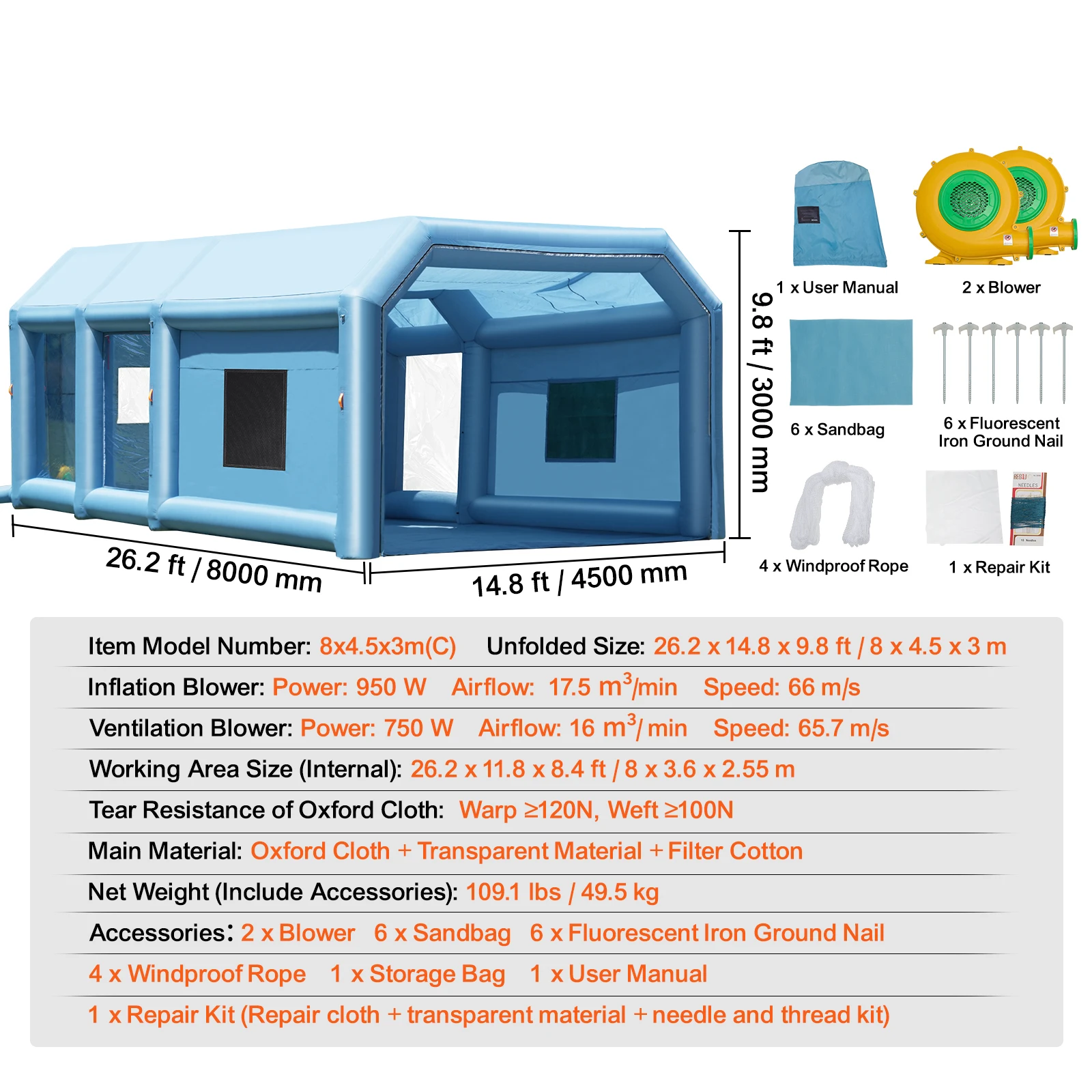 SucceBuy Inflatable Paint Booth Inflatable Spray Booth with Powerful Blowers and Air Filter System Portable Car Paint Booth SucceBuy Inflatable Paint Booth Inflatable Spray Booth with Powerful Blowers and Air Filter System Portable Car Paint Booth
