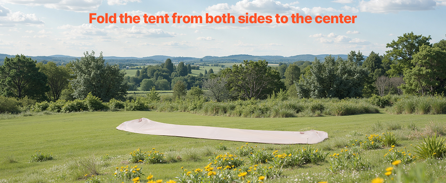 SucceBuy Inflatable Tents for Camping 3-5 Person Easy Setup Blow Tent with Hand Pump 300D Oxford Tent with Doors & Mesh Windows
