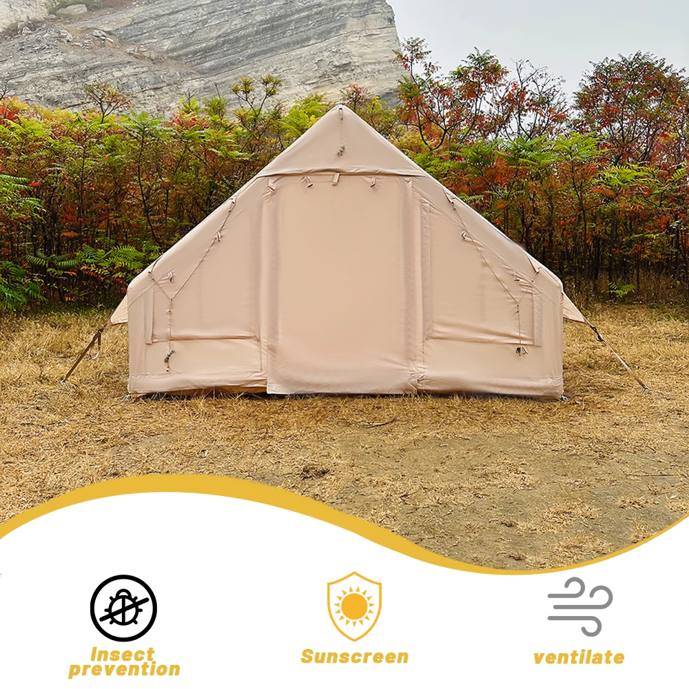 Inflatable Tents For Adult Camping, Luxury Camping Tents, Inflatable Tents With Stove Plug, 4/6/8 Person Family Camping Inflatab Inflatable Tents For Adult Camping, Luxury Camping Tents, Inflatable Tents With Stove Plug, 4/6/8 Person Family Camping Inflatab