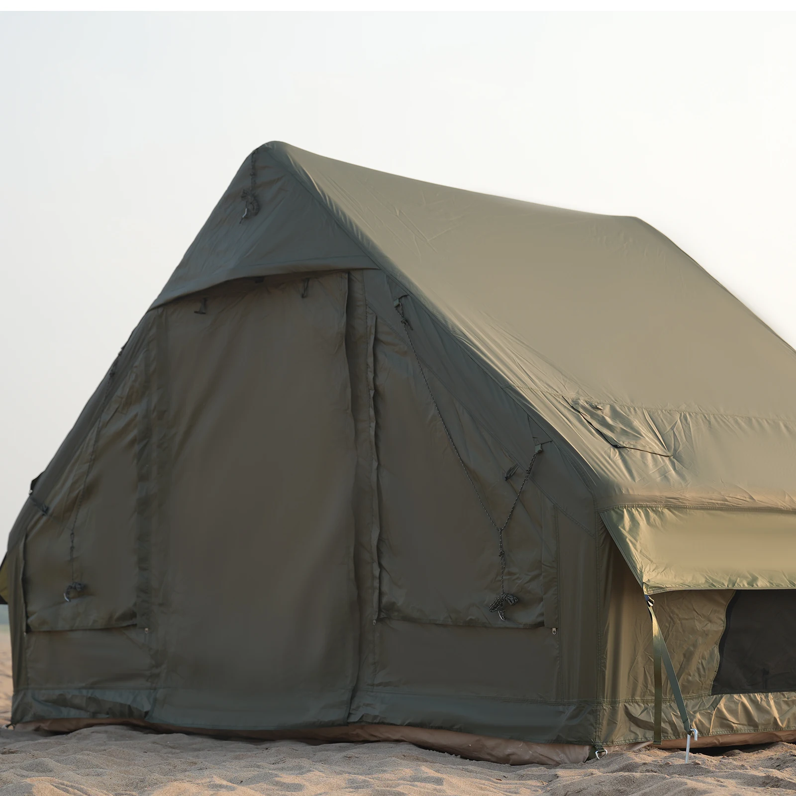 Inflatable Tents For Adult Camping, Luxury Camping Tents, Inflatable Tents With Stove Plug, 4/6/8 Person Family Camping Inflatab Inflatable Tents For Adult Camping, Luxury Camping Tents, Inflatable Tents With Stove Plug, 4/6/8 Person Family Camping Inflatab
