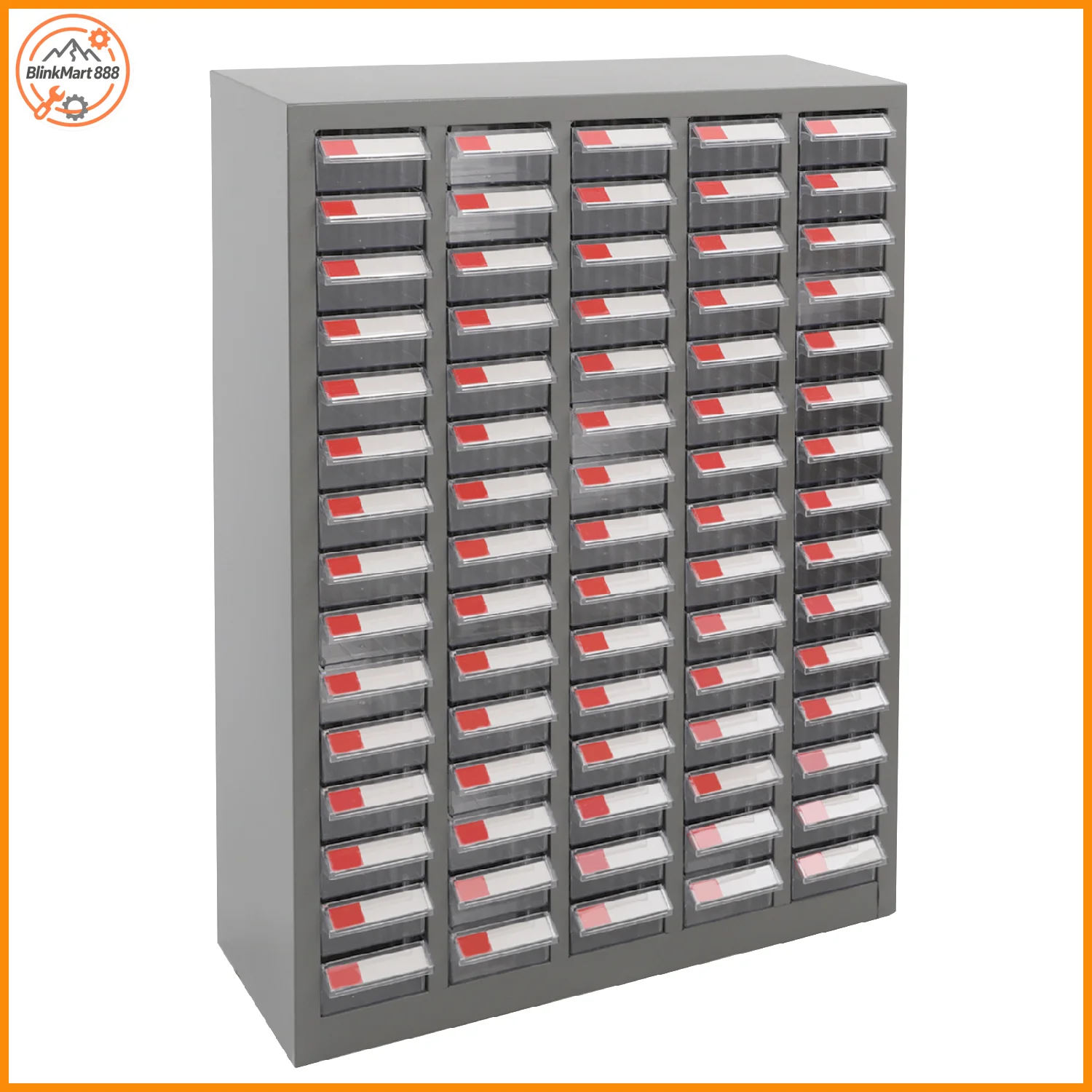 Garage Parts Bin| Drawer Freestanding Parts Rack Organizer| Cold rolled Steel Repair Shop Tool Storage Box for Screw Nails Garage Parts Bin| 75-Drawer Freestanding Parts Rack Organizer| Cold-rolled Steel Repair Shop Tool Storage Box for Screw Nails