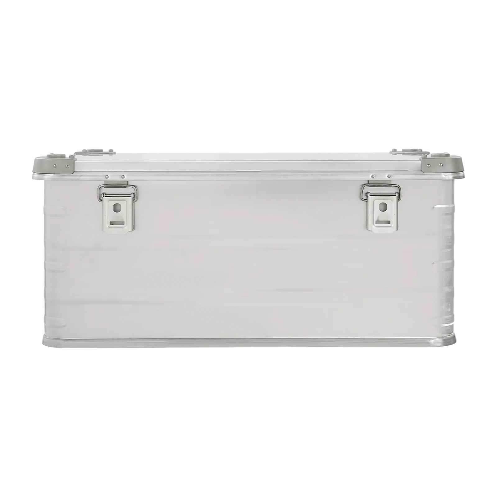 Aluminium Alloy Storage Box L, Large Tool Box with Lid, x x in Dual Handles for Garage Tools Equipment Aluminium Alloy Storage Box 80L, Large Tool Box with Lid, 30.3x16.9x13.1in Dual Handles for Garage Tools Equipment