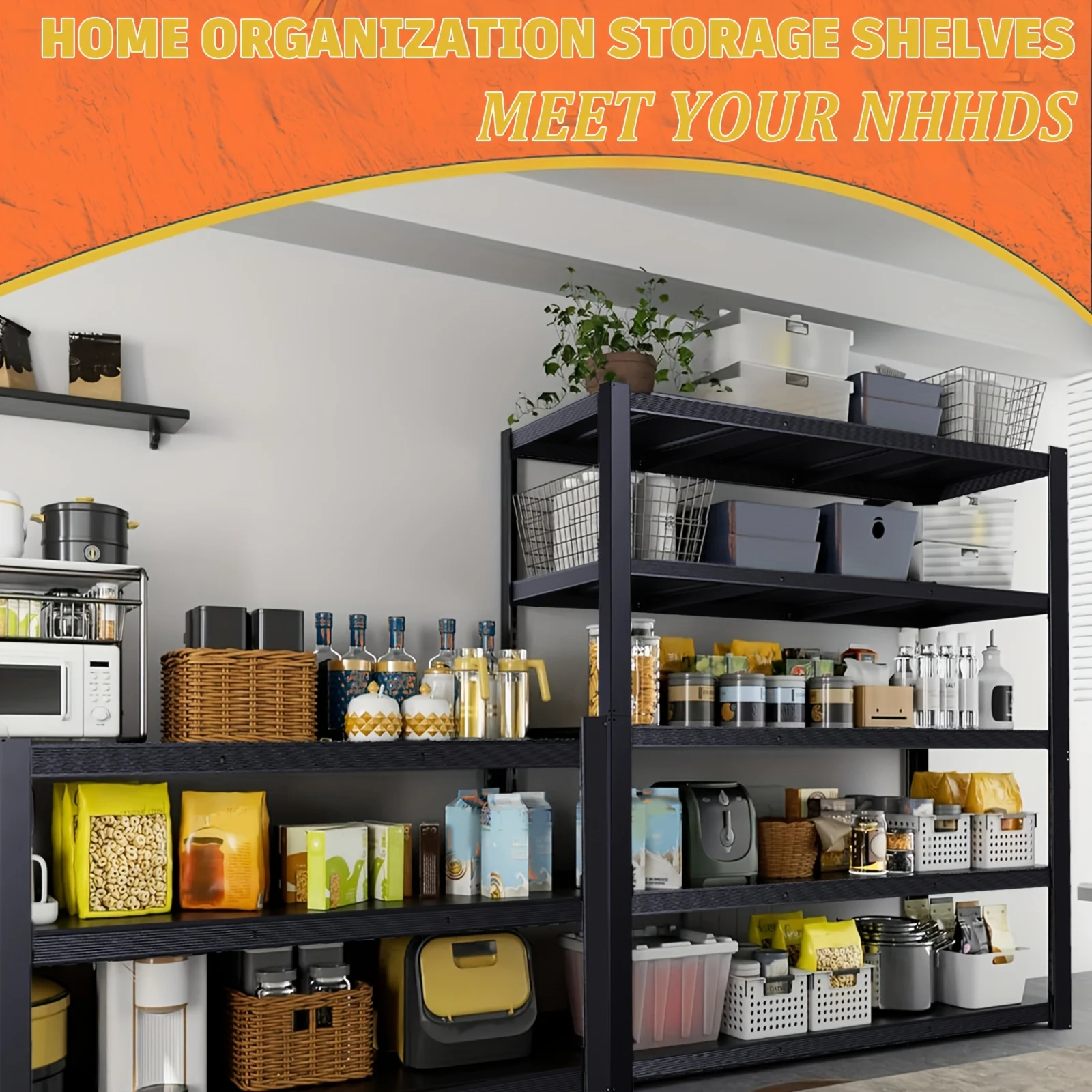 Tier Wide Mesh Steel Storage Shelf Heavy Duty Garage Organizer Rack, Upgraded Thick Double Folded Edge Frame No Deform, Adjustable Height Metal Shelving for Garage Basement Workshop Warehouse Home T 5 Tier Wide Mesh Steel Storage Shelf Heavy Duty Garage Organizer Rack, Upgraded Thick Double Folded Edge Frame No Deform, Adjustable Height Metal Shelving for Garage Basement Workshop Warehouse Home T