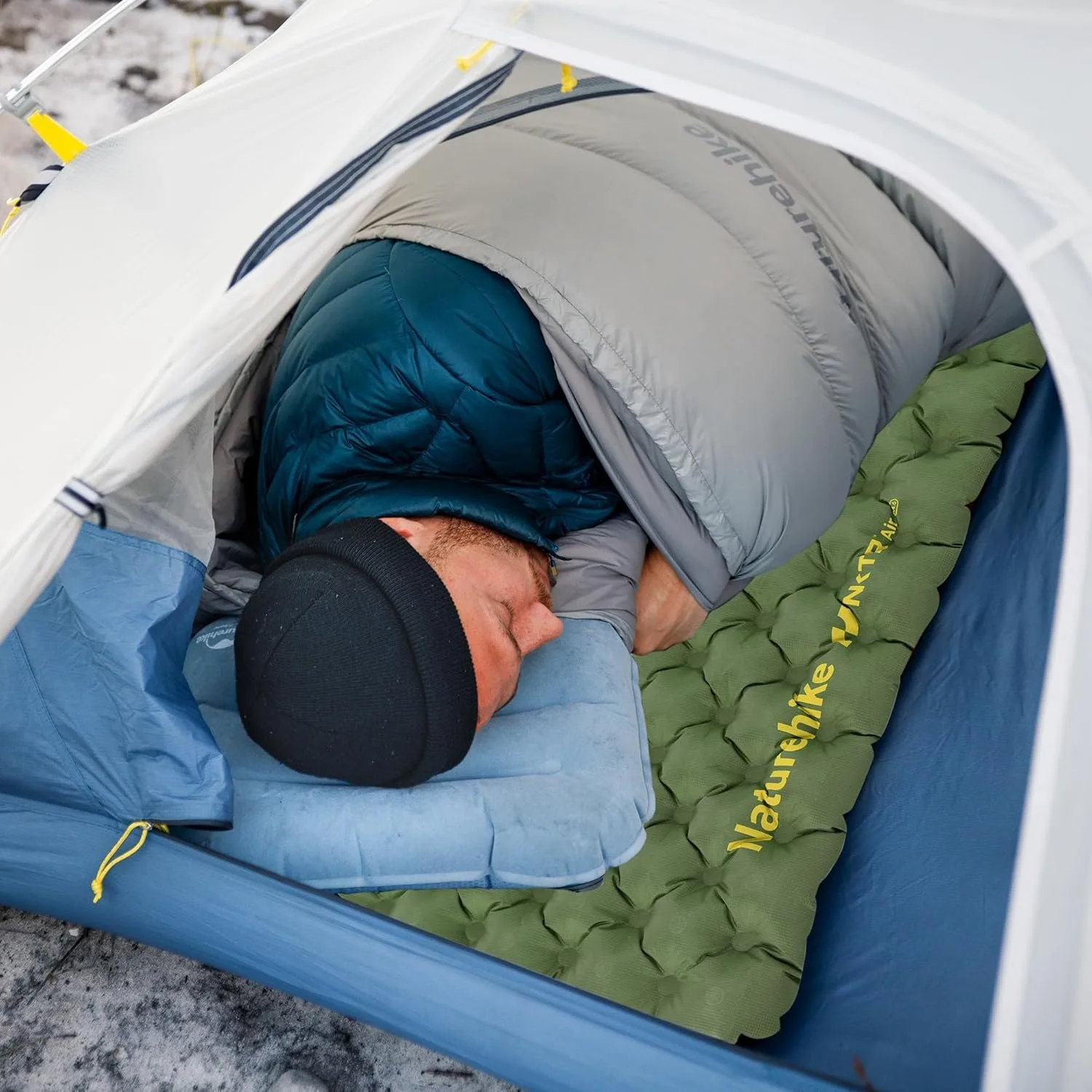 Naturehike Ultralight Sleeping Pad Insulated Inflatable Sleeping Pad R4.6 Inflatable Air Mat 4 Seasons Outdoor Camping Air Mattress Naturehike Ultralight Sleeping Pad Insulated Inflatable Sleeping Pad R4.6 Inflatable Air Mat 4 Seasons Outdoor Camping Air Mattress