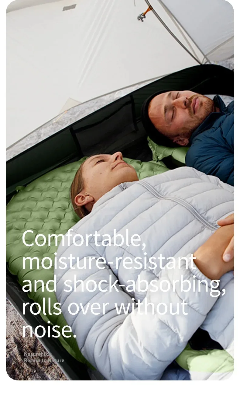Naturehike Ultralight Sleeping Pad Insulated Inflatable Sleeping Pad R4.6 Inflatable Air Mat 4 Seasons Outdoor Camping Air Mattress Naturehike Ultralight Sleeping Pad Insulated Inflatable Sleeping Pad R4.6 Inflatable Air Mat 4 Seasons Outdoor Camping Air Mattress