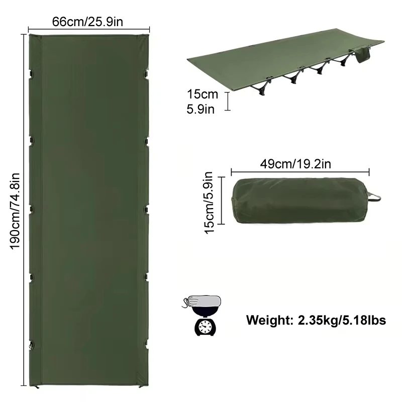 Camping Cot Portable Folding Bed Outdoor Ultralight Compact Tent Bed for Camping Travel Backpacking Hiking Sleeping Cot Camping Cot Portable Folding Bed Outdoor Ultralight Compact Tent Bed for Camping Travel Backpacking Hiking Sleeping Cot