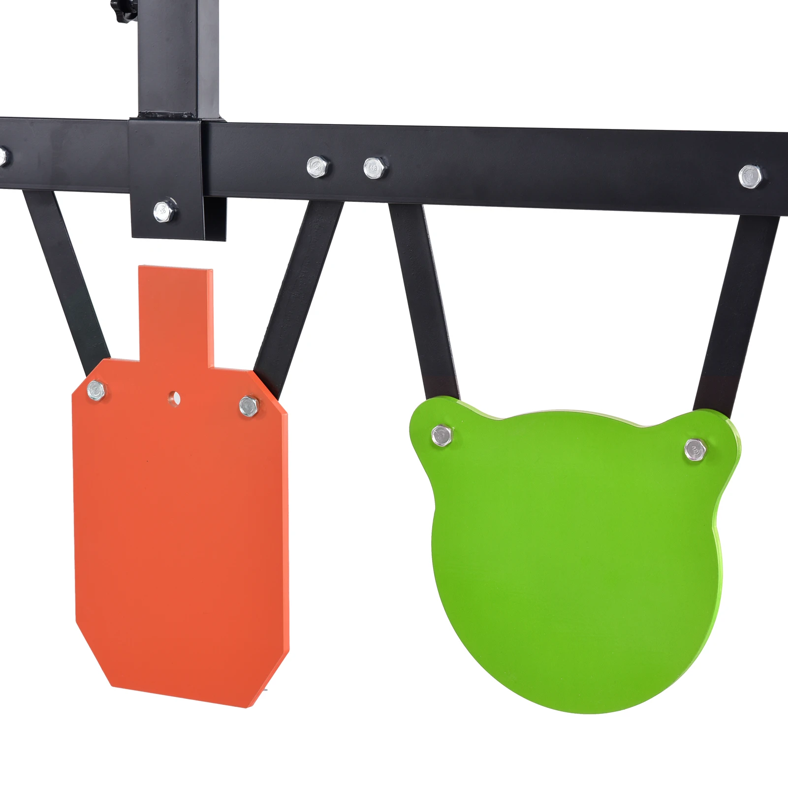 Heavy Duty Steel Target Stand with Adjustable Height, Anti-Tip Shooting Target Stand &ndash; Stable Outdoor Shooter Training Kit for Adults & Kids