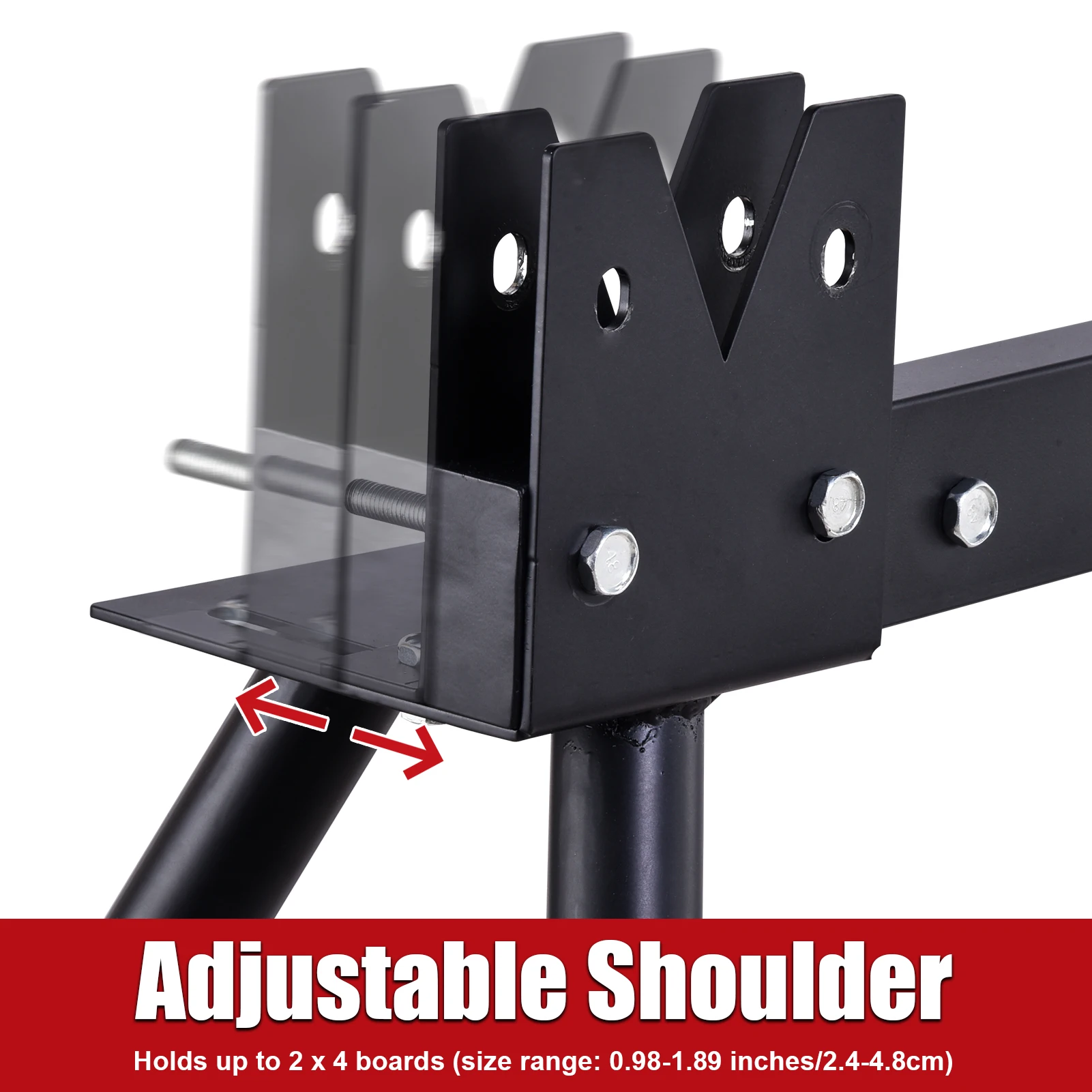 Heavy Duty Steel Target Stand with Adjustable Height, Anti Tip Shooting Target Stand – Stable Outdoor Shooter Training Kit for Adults & Kids Heavy Duty Steel Target Stand with Adjustable Height, Anti-Tip Shooting Target Stand – Stable Outdoor Shooter Training Kit for Adults & Kids