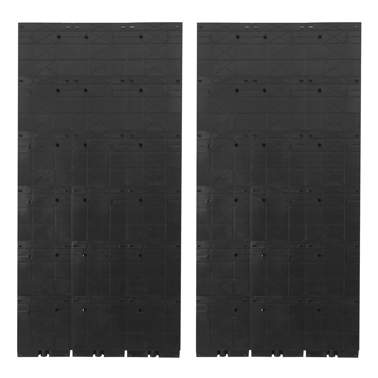 Modular 36-Pot Vertical Living Wall System, Self-Hydrating Wall-Mounted Architectural Planter Modular 36-Pot Vertical Living Wall System, Self-Hydrating Wall-Mounted Architectural Planter